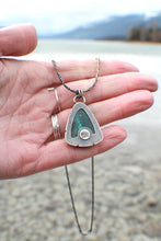 Load image into Gallery viewer, Wild Ice Pendant #1 - the biggin&#39; on 18&quot; rope chain
