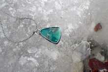 Load image into Gallery viewer, Wild Ice Pendant #1 - the biggin&#39; on 18&quot; rope chain
