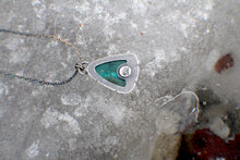 Load image into Gallery viewer, Wild Ice Pendant #1 - the biggin&#39; on 18&quot; rope chain
