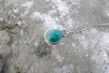 Load image into Gallery viewer, Wild Ice Pendant #2 - lil&#39; babe on 20&quot; double rope chain
