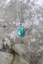 Load image into Gallery viewer, Wild Ice Pendant #6 -lil&#39; jellybean on 20&quot; reverse rope chain
