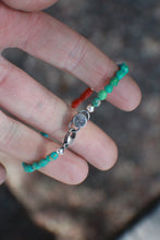 Load image into Gallery viewer, Just Add Sun:  A Coral, Turquoise, and Lapis Lazuli bracelet in Sterling Silver
