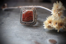 Load image into Gallery viewer, Dryhead Agate Ring - size 8.5
