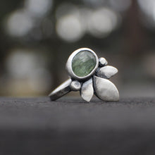Load image into Gallery viewer, Seedling Ring size 7.25 - Green Kyanite

