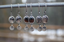 Load image into Gallery viewer, Montana Agate Mini Danglers #2
