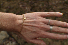 Load image into Gallery viewer, Sunshine Bracelet -Made To Order in your size! Gold Antique seed beads &amp; 14k Gold Fill charm
