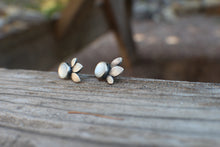 Load image into Gallery viewer, Spring Bud Studs: Mother of Pearl
