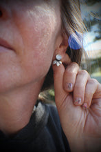 Load image into Gallery viewer, Spring Bud Studs: Mother of Pearl
