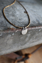 Load image into Gallery viewer, Tiny Spark Necklace on Gold Sunshine seed beads for Spring, OOAK!
