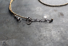 Load image into Gallery viewer, Tiny Spark Necklace on Gold Sunshine seed beads for Spring, OOAK!
