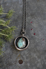 Load image into Gallery viewer, Turquoise Pool Necklace - Royston Turquoise on 24" chain
