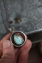 Load image into Gallery viewer, Turquoise Pool Necklace - Royston Turquoise on 24" chain
