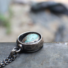 Load image into Gallery viewer, Turquoise Pool Necklace - Royston Turquoise on 24" chain
