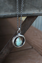 Load image into Gallery viewer, Turquoise Pool Necklace - Royston Turquoise on 24" chain
